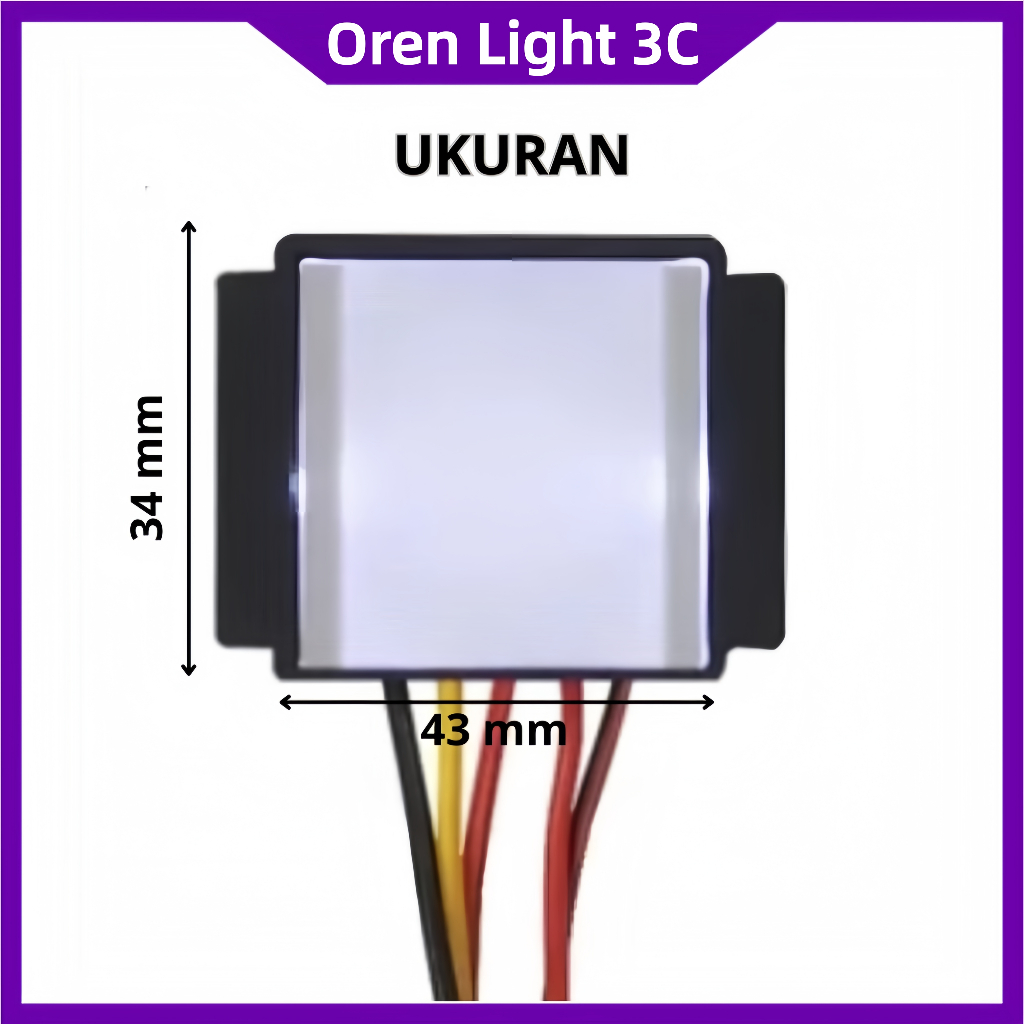 Jual Saklar Sensor Sentuh Touchscreen Untuk Lampu LED Cermin Kamar ...