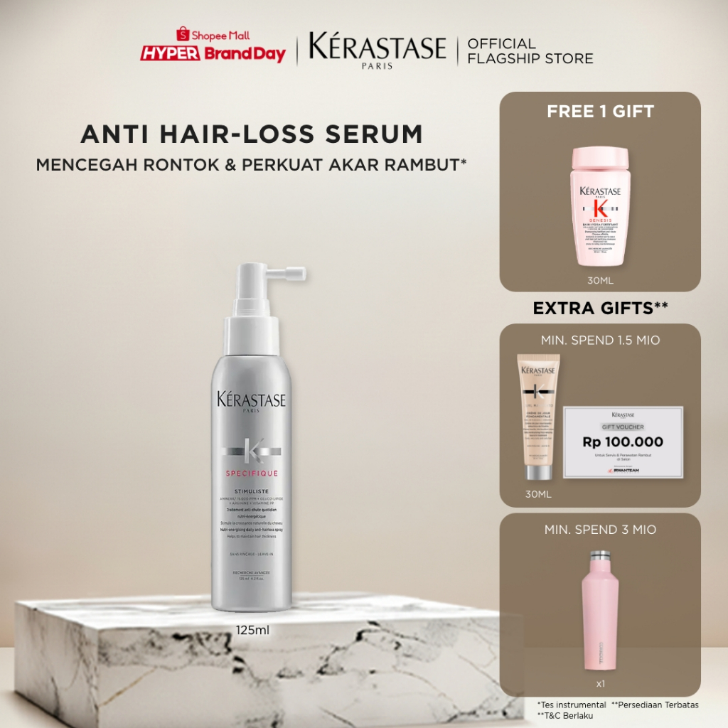 Jual Kerastase Stimuliste 125ml Anti Hair Loss Serum - Serum Rambut ...