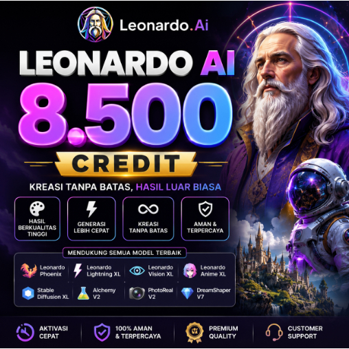 Leonardo Ai Private 8.500 Token/Credit