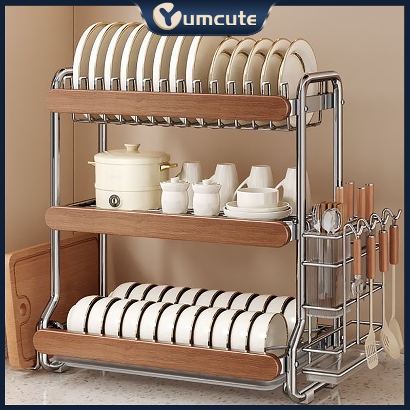 Jual Rak Piring Rak Dapur Rak Cuci Piring Rak Penyimpanan Dapur Rak ...