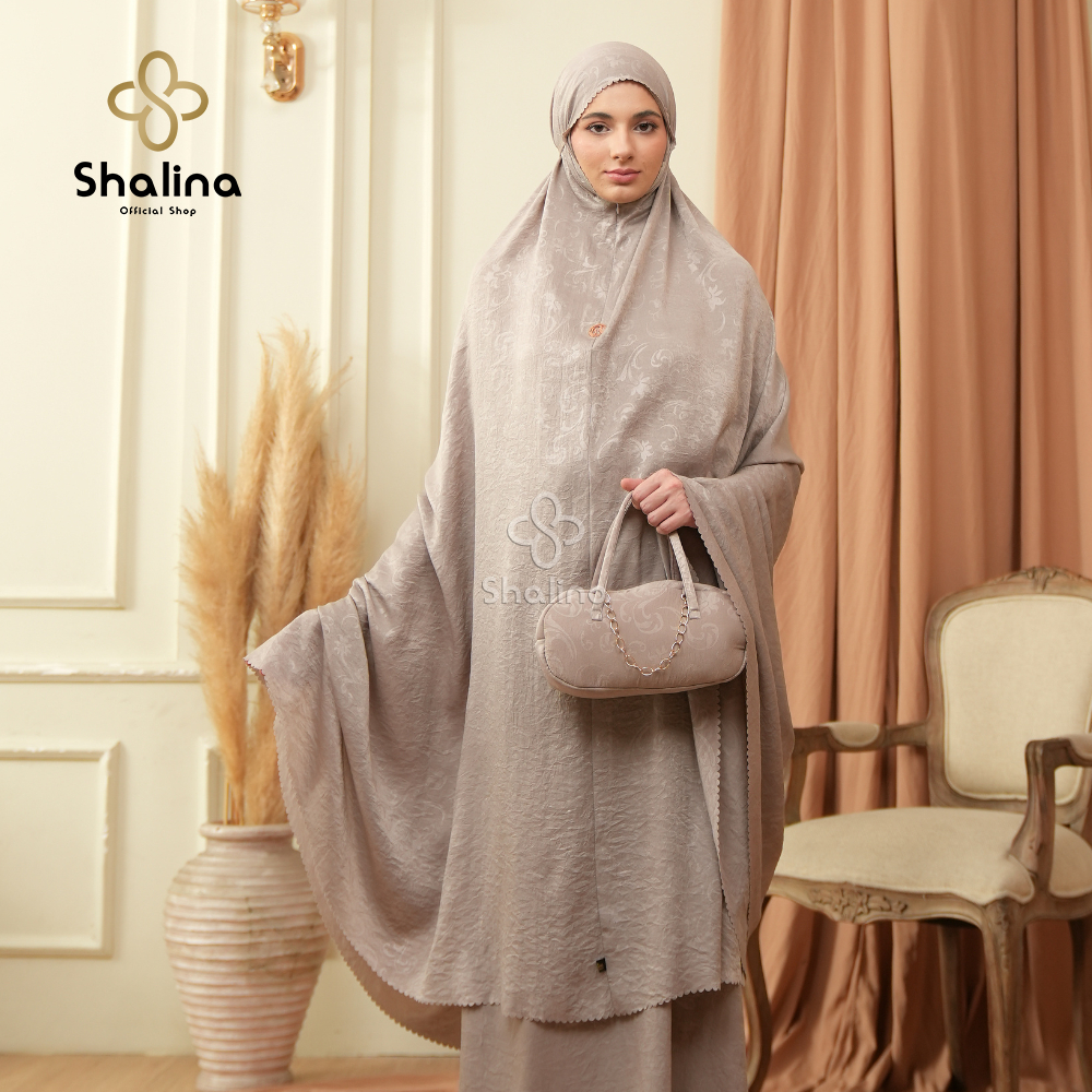 Shalina Mukena Santorini Dewasa Jumbo Silk Premium