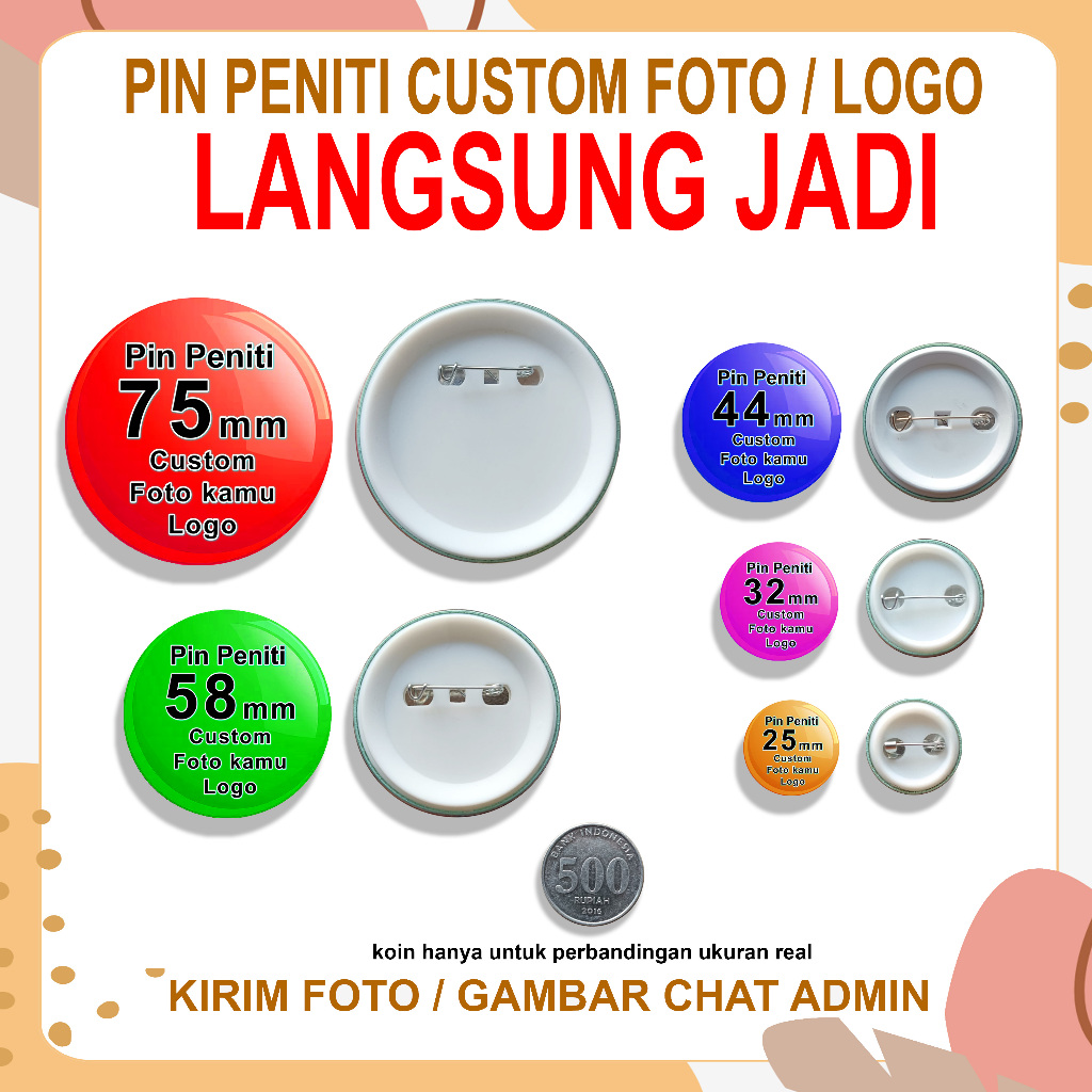 Jual pin custom Harga Terbaik & Termurah Juli 2026 | Shopee Indonesia