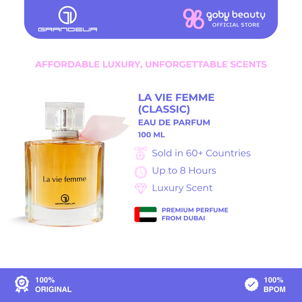 Jual Grandeur Classic Perfume - La Vie Femme Eau de Parfum 100ml