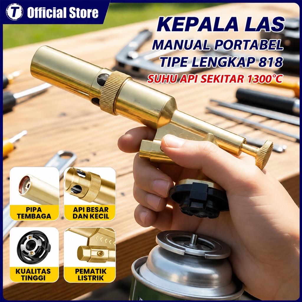 Jual Flame Gun Gas Torch Api Elektrik Tahan Panas Portabel Kepala Gas ...