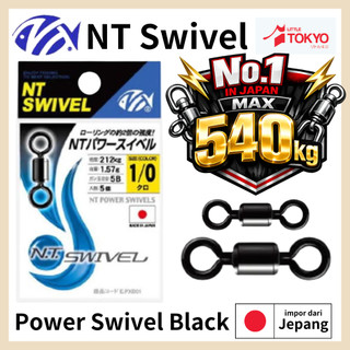 NT Swivel NT Power Swivel Black E-20 Original Japan Bahan Berkualitas Super Kuat