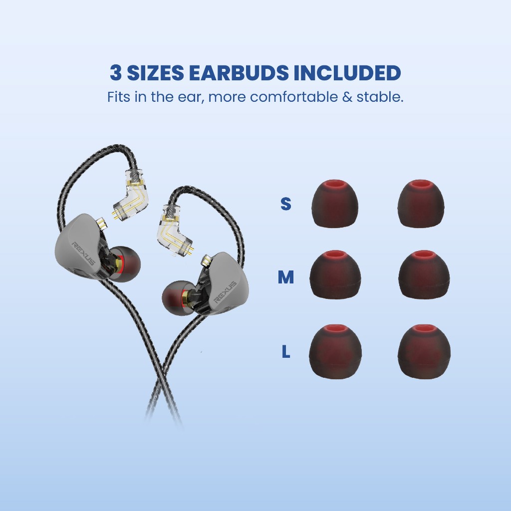 Rexus EZ4 - Earphone Gaming - Earphones Headphones (6)