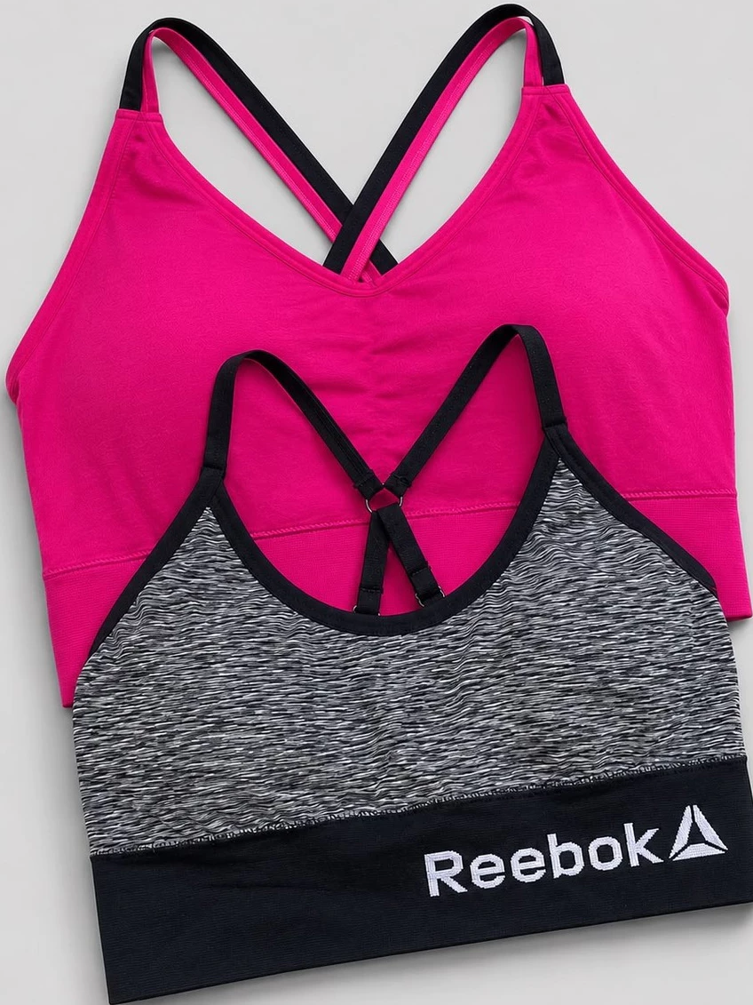 Bra Sport Reebok Wirefree - Bra Olahraga RBK Tanpa Kawat