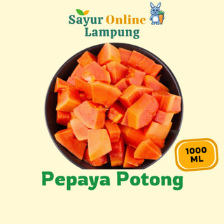Pepaya California Potong 1000 ML
