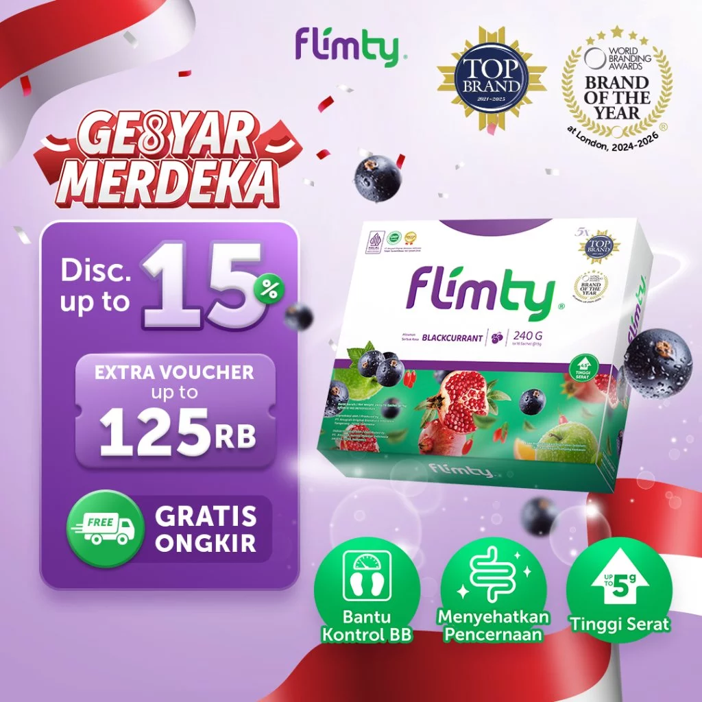 Flimty Fiber untuk Diet dan Detox Usus