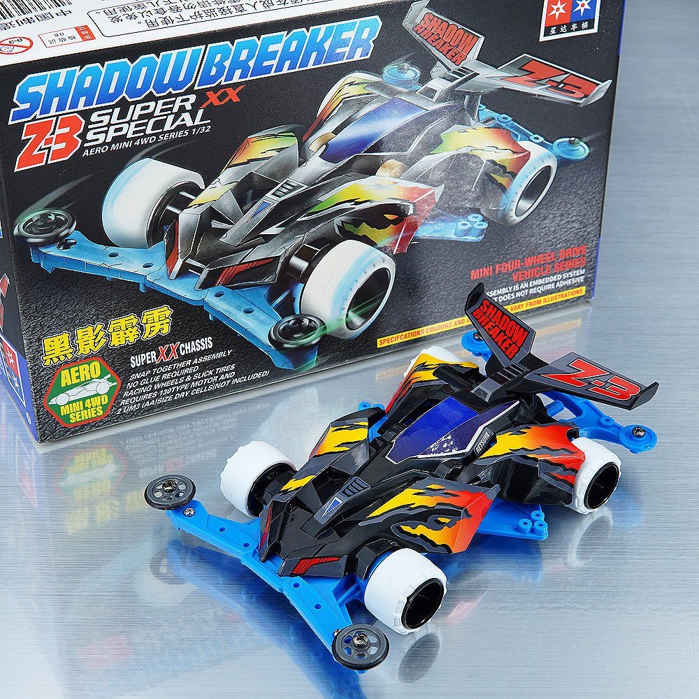 Jual Mini 4wd Rep. Tamiya Shadow Breaker Z-3 Super XX Merk DAXING