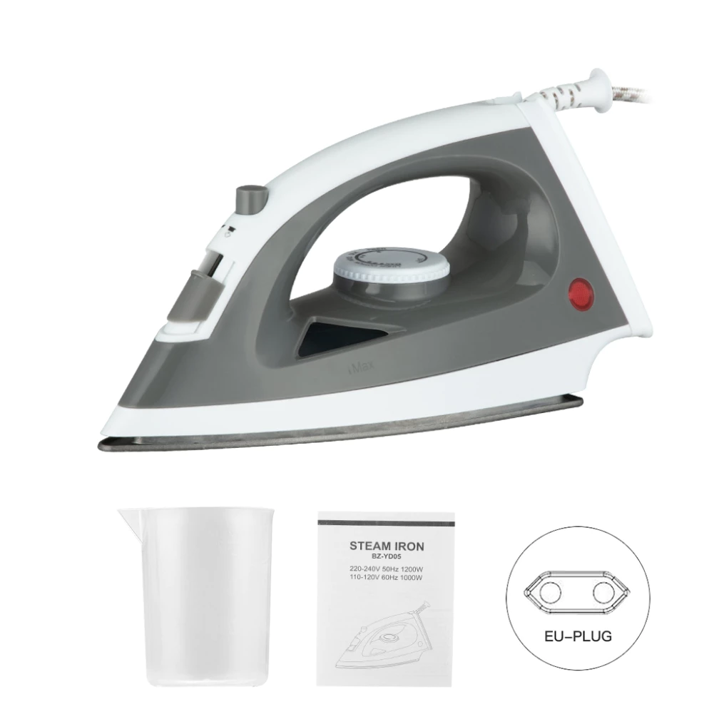 JVJH 1200W setrika 70 ML setrika baju  2 in 1 Multifungsi setrika uap Portable Steam Iron setrika traveling Dry/Wet JK095