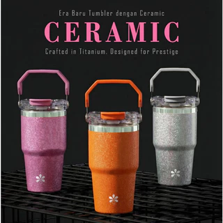 LeDingDing Ceramic Tumbler SUS 316 Tahan Panas