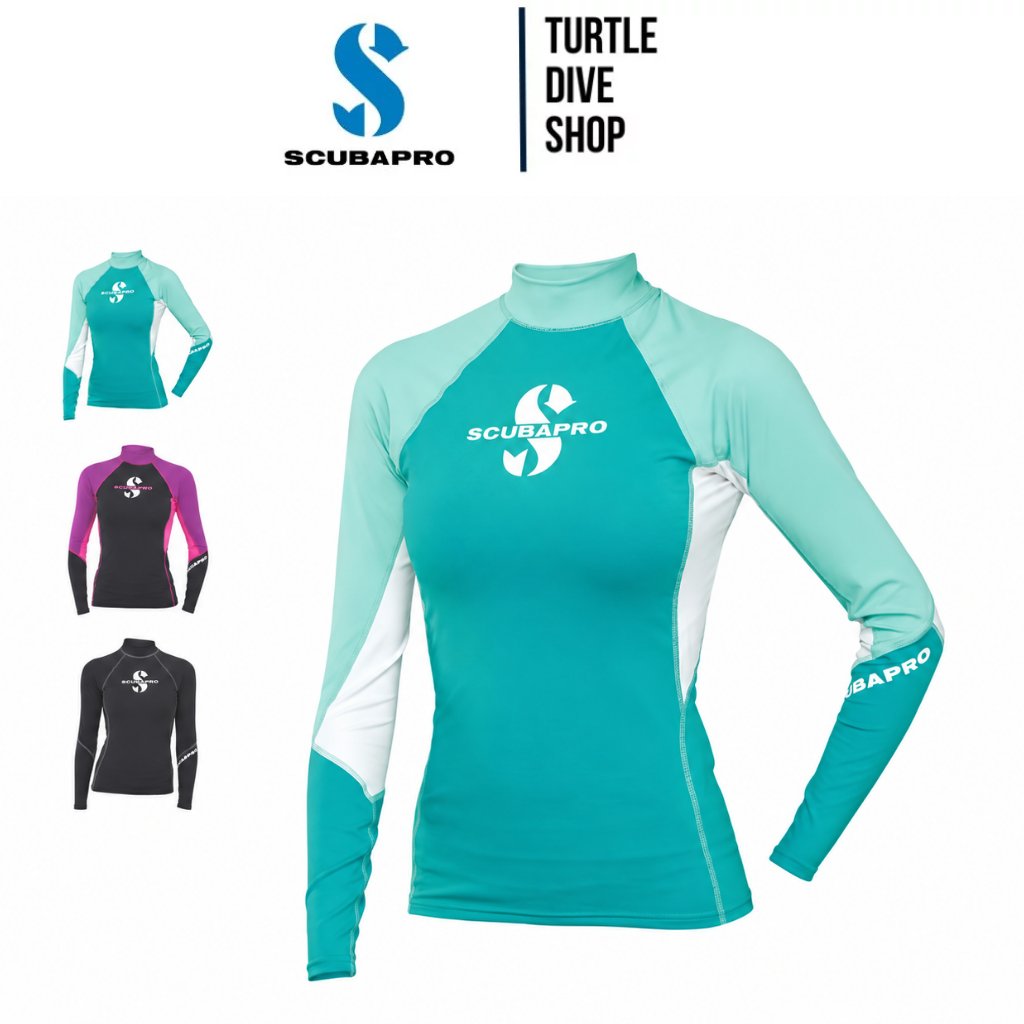 Jual Scubapro Jewel T-Flex Long Sleeve Rash Guard UPF80 | Shopee Indonesia