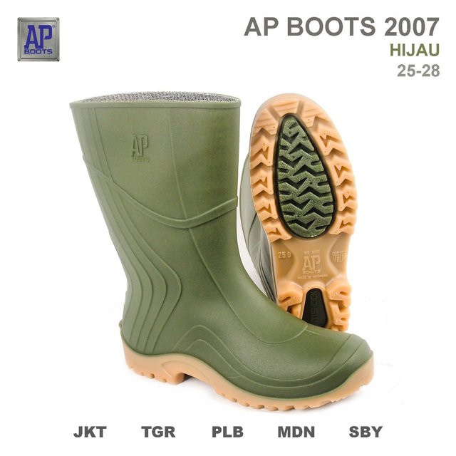 AP Boots 2007 Saltpan Heavy Green