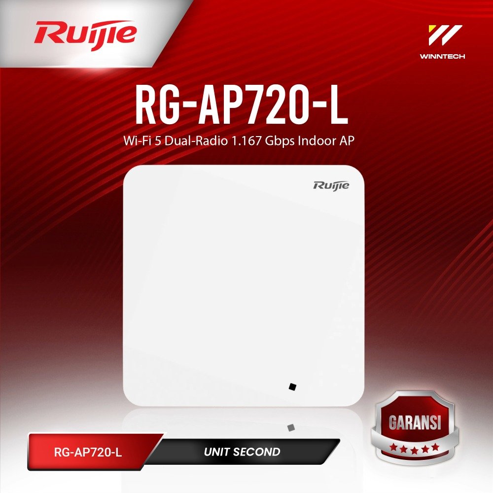 Jual Access Point Indoor Ruijie RG-AP720-L Wi-Fi 5 Dual-Radio 1.167 ...