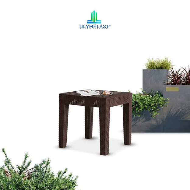 Jual Olymplast OCTR Meja Plastik Olymplast Coffee Table Rattan - Meja ...
