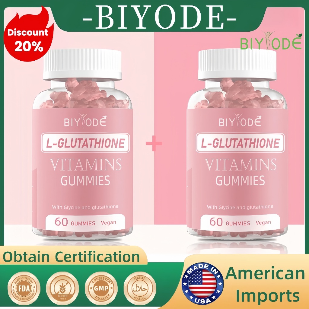 Jual [Free Gift] Halal Biyode Glutathione Gummies Collagen/Beauty Collagen  Vitamins Anti-Aging Whitening Skin/Permen Jeli Glutathione Suplemen  Kecantikan | Shopee Indonesia