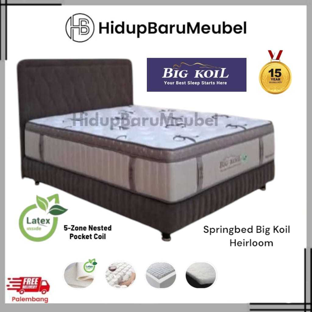 Jual Springbed Big Koil Gen 3 HEIRLOOM By Bigland / Spring Bed Bigkoil ...