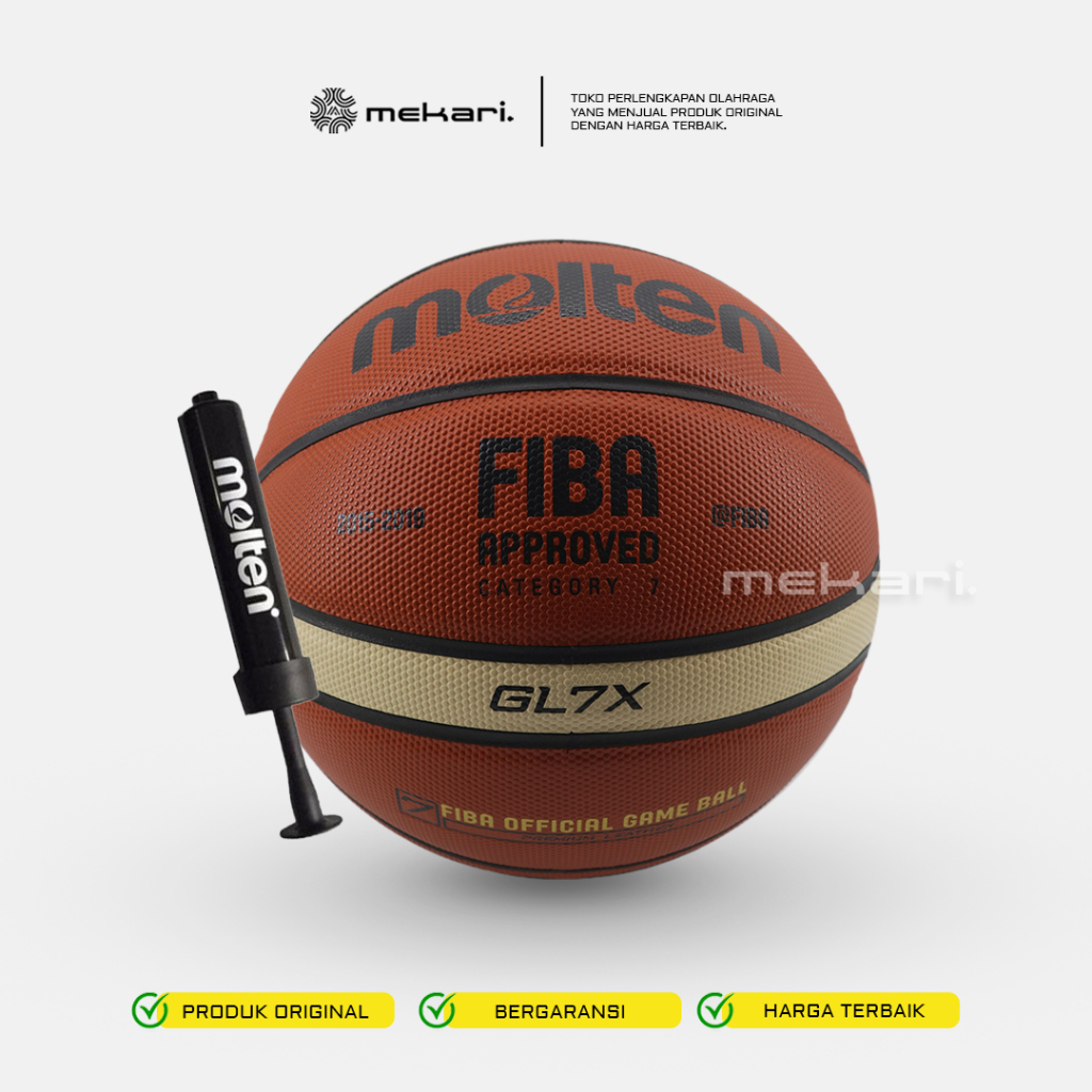Jual Bola Basket Molten GL7X & GL6X ( Indoor ) FIBA APPROVED