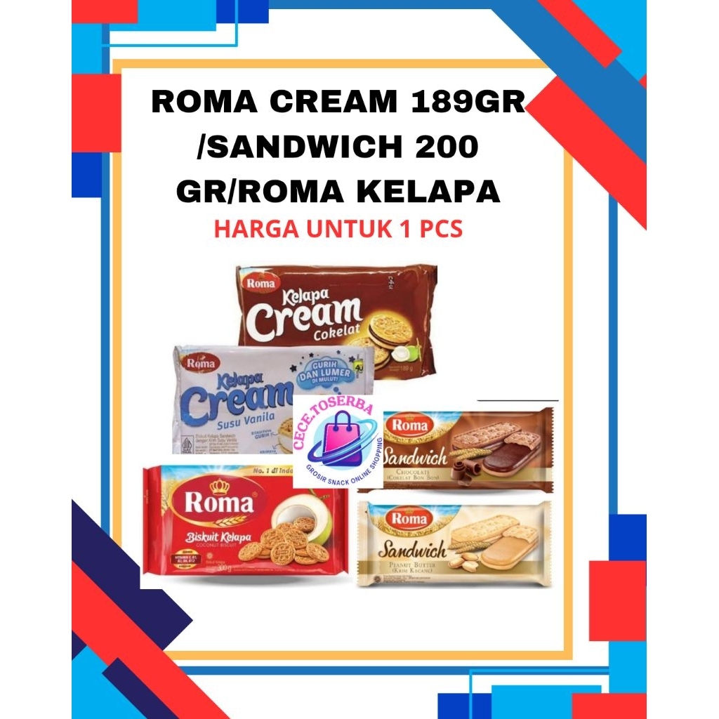 Jual Biskuit Roma Terlengkap & Harga Terbaru Agustus 2026 | Shopee ...