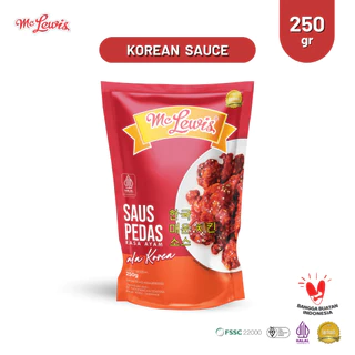 Mc Lewis Saus Pedas Rasa Ayam Ala Korea 250 gr