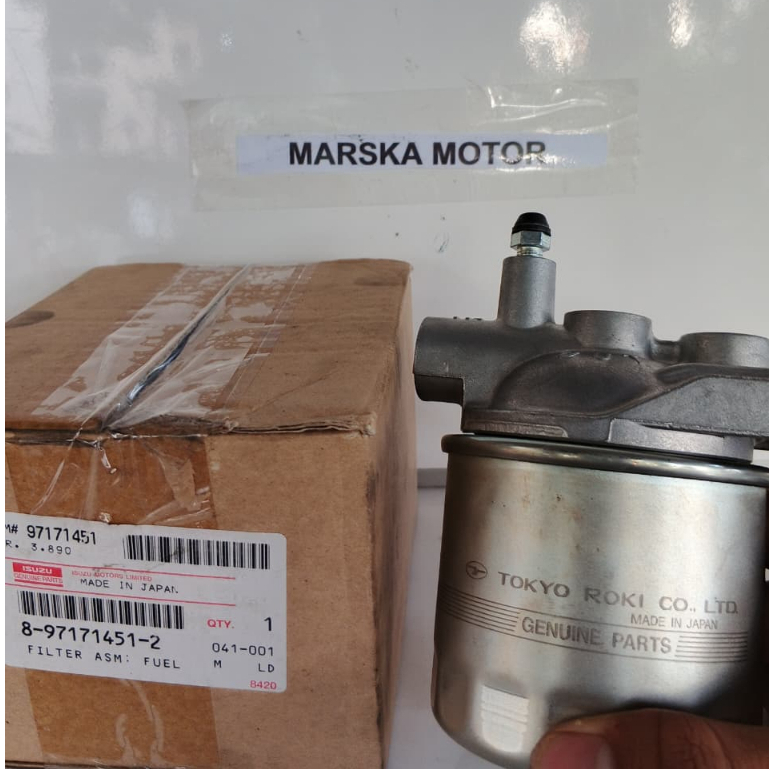 Jual Filter Solar Assy Isuzu Elf NKR 66, NKR 71 (4HF1), Elf 4HG1T Kode ...