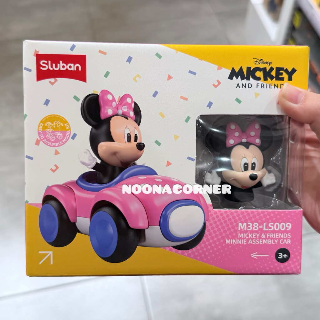 Disney Mickey Minnie Mouse Push And Go Racer Car Minnie Push And