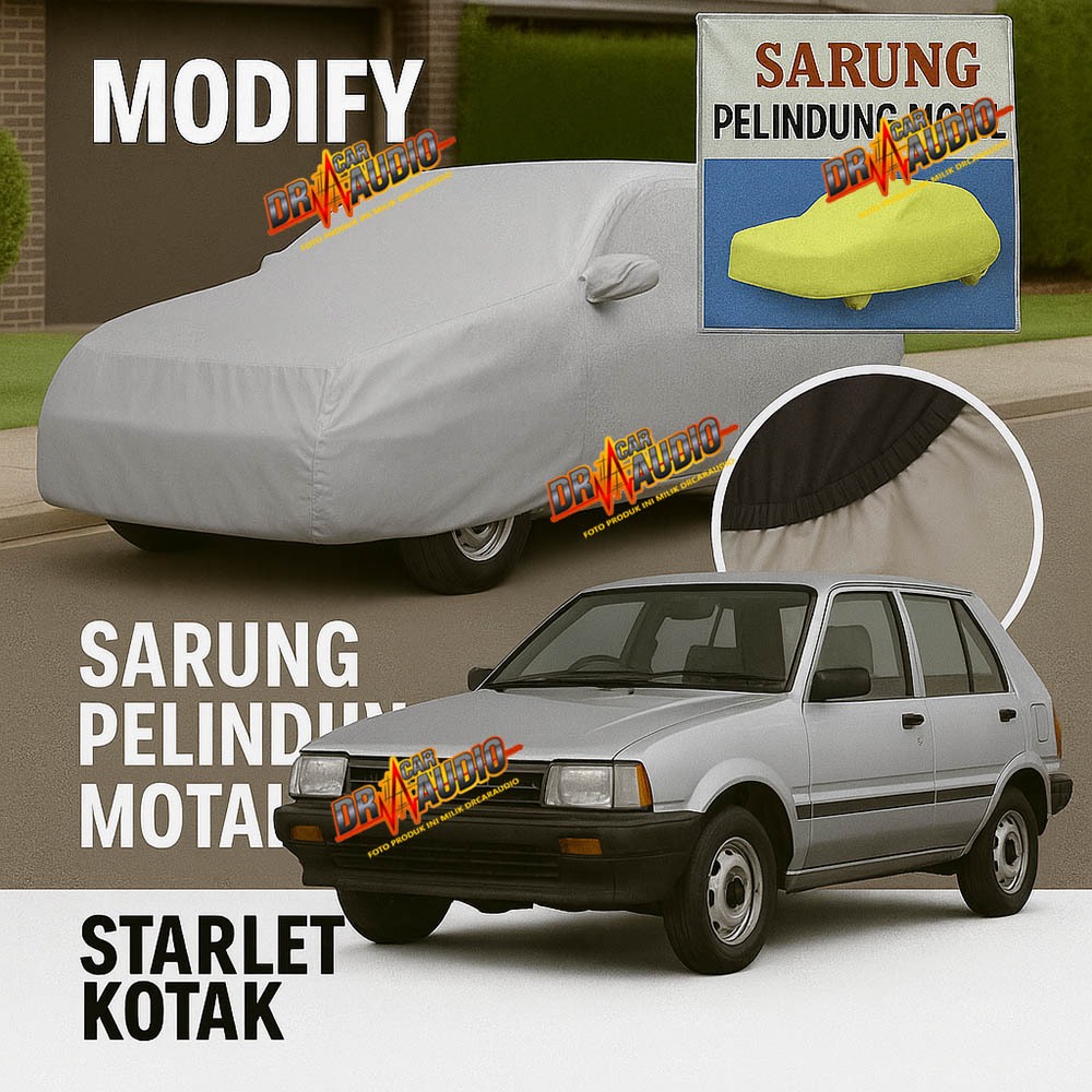Jual Selimut Mobil Car Body Cover Modify Sarung Mobil Toyota Starlet ...
