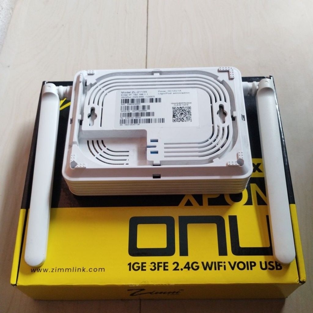Jual ROUTER XPON ONU ZL-2113X POSTEL BEKAS PAKAI 2 BULAN (TERMURAH ...