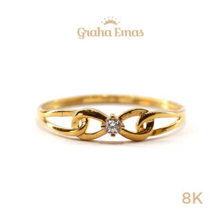 Graha Emas Cincin Kuning Infinite 8K 8 Carat