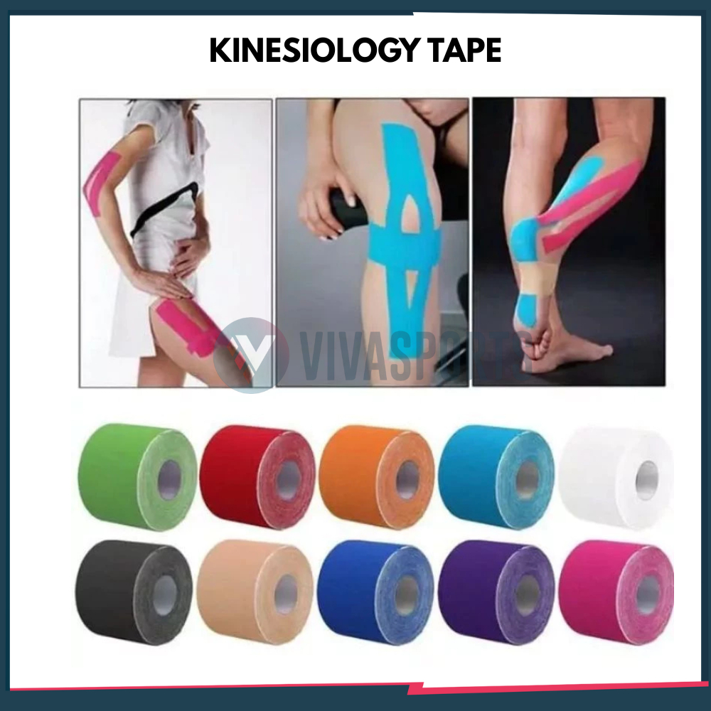 Jual VIVASPORTS - Kinesiology Taping Tape 2.5 Cm Taping Anti Cidera ...