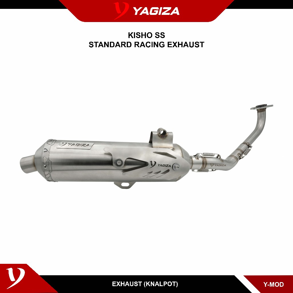 Jual Yagiza Kisho Ss Standard Racing Exhaust Knalpot Standard Racing ...