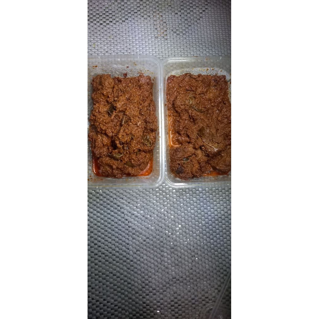 Jual rendang sapi frozen 250g non msg | Shopee Indonesia