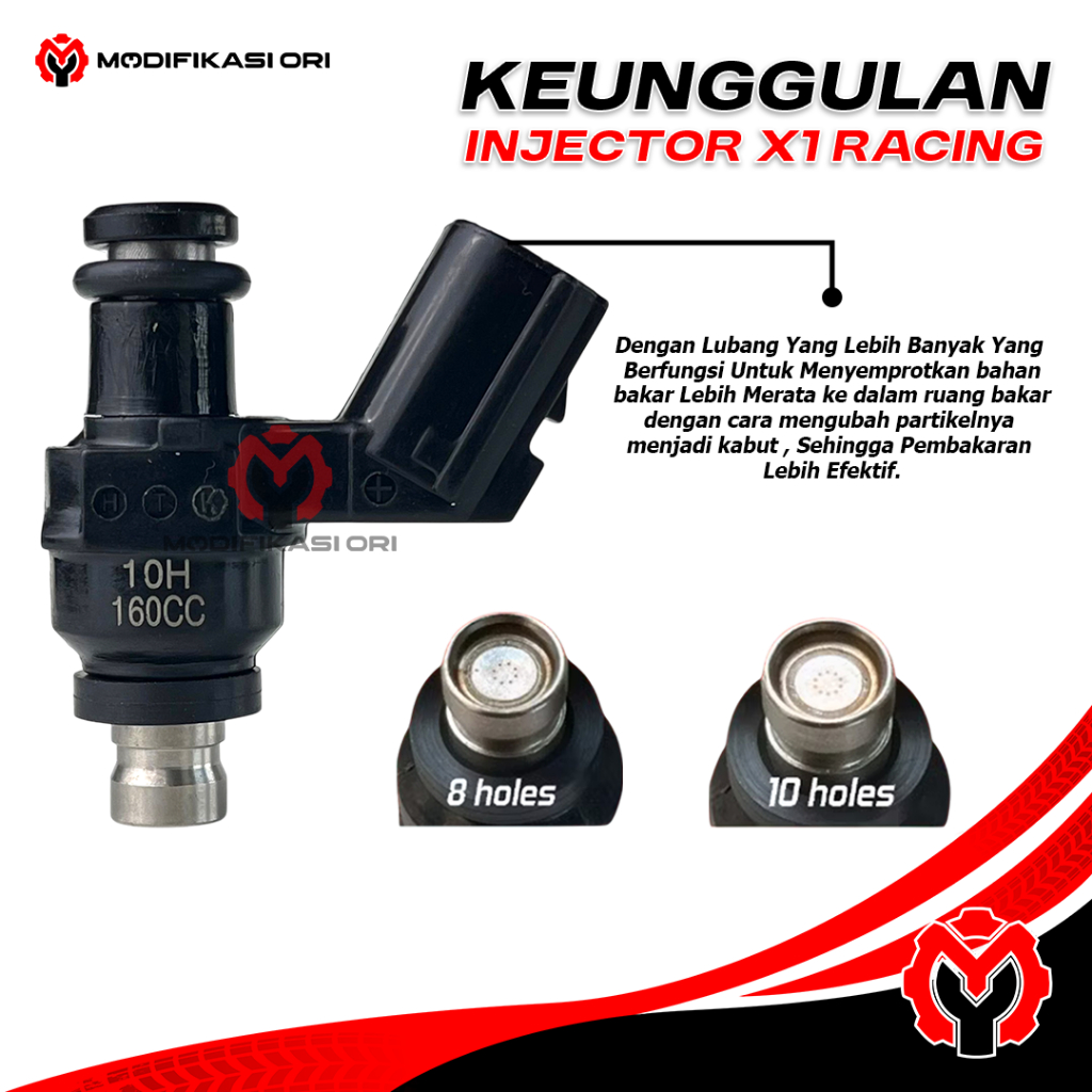 Jual Injektor Racing Beat Injector Racing Vario X1 Racing Boreup 130 ...