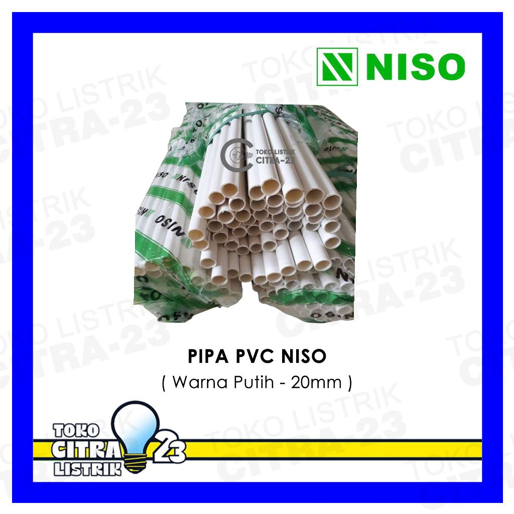 Jual C-23 ll Pipa Listrik PVC - NISO 20mm | Shopee Indonesia