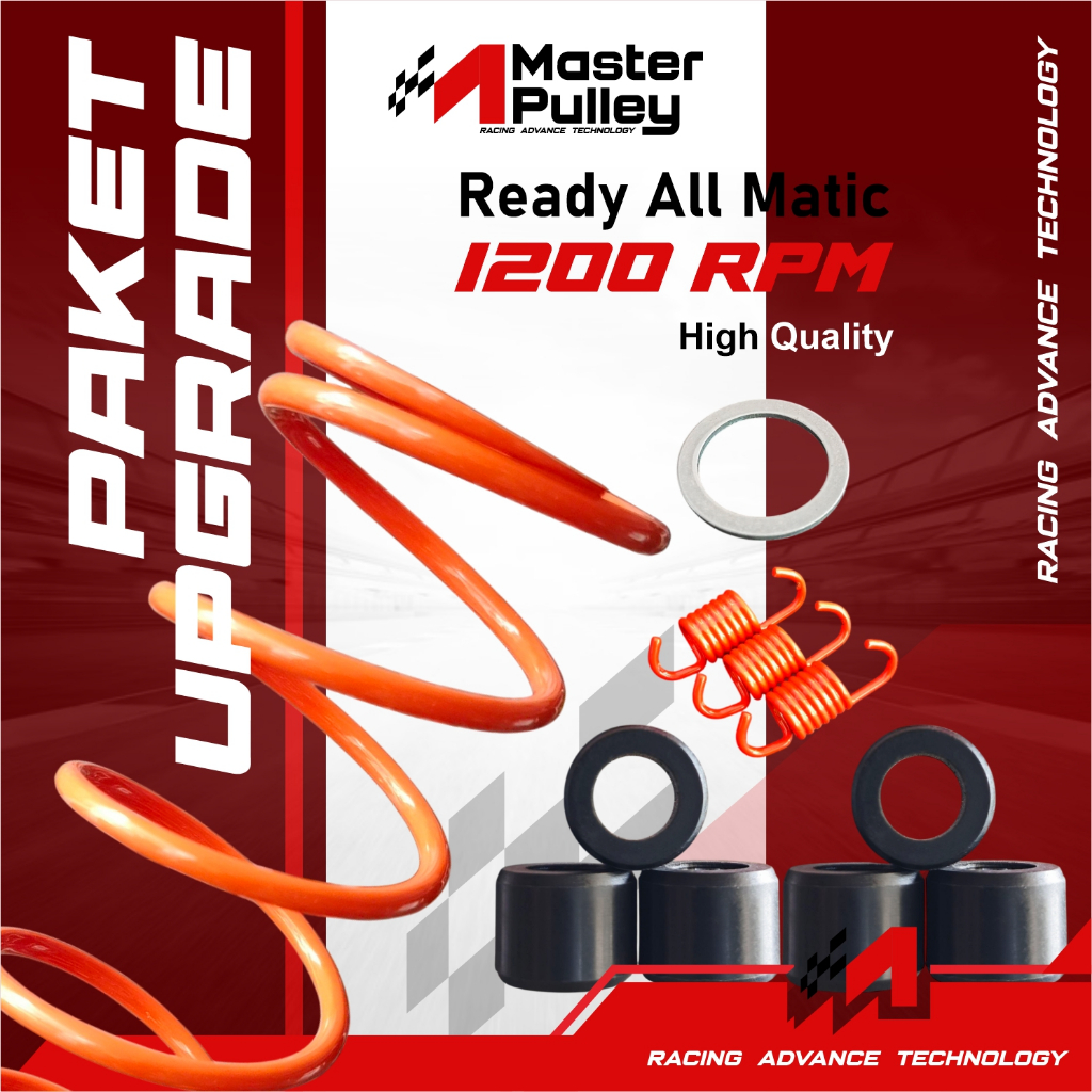 Jual PAKET UPGRADE CVT 1200 RPM ALL MATIC / PAKET CVT 1200 RPM + PER ...