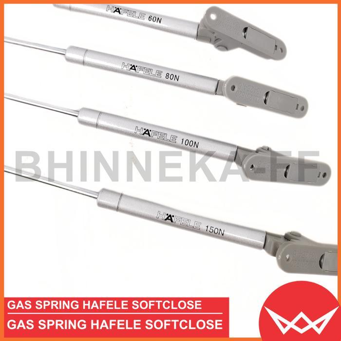 Jual Gas Spring Hafele 60N 80N 100N 150N / Pegas Hidrolik Pintu Lemari ...