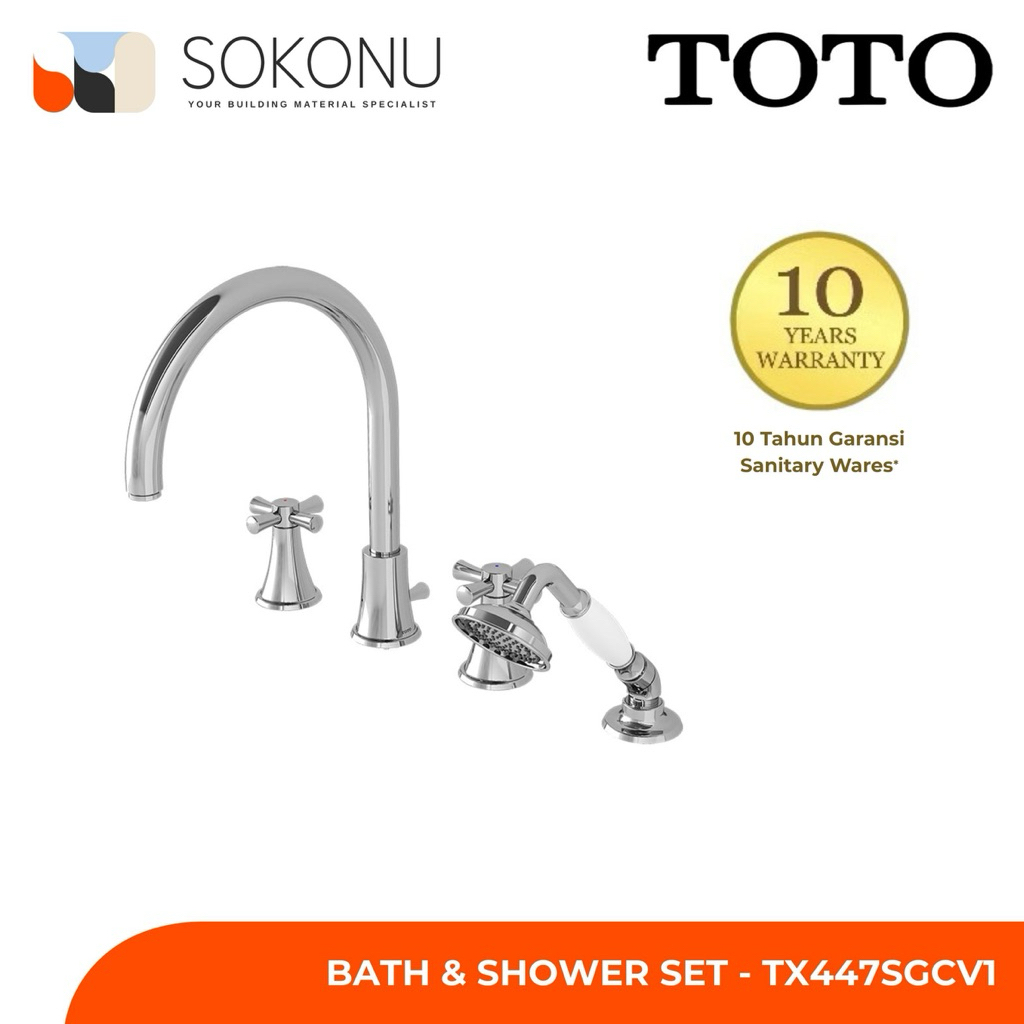 Jual TOTO Bath & Shower Set - TX447SGCV1 | Shopee Indonesia
