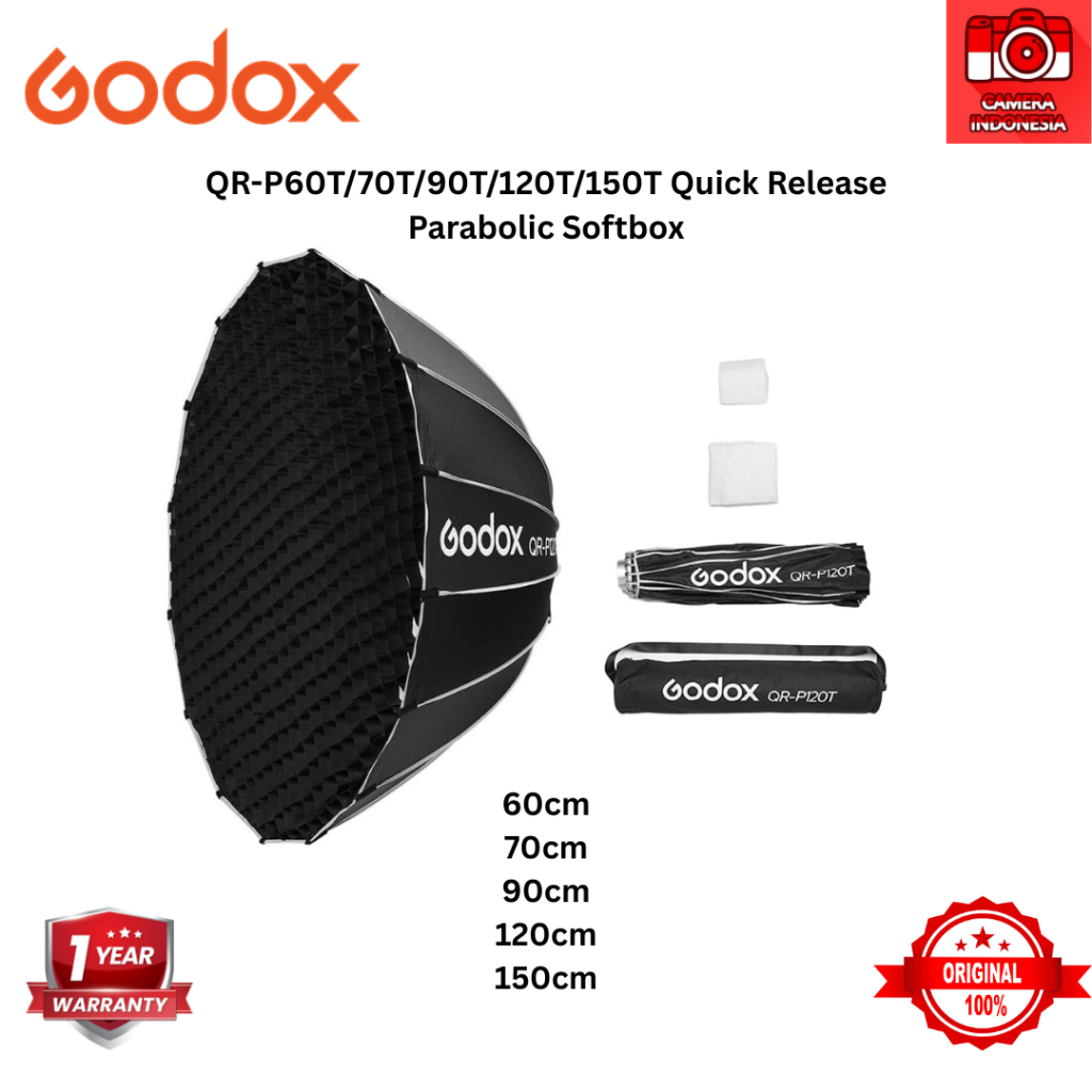 Jual Godox QR-P150T 150cm QR-P120T 120cm QR-P90T 90cm QR-P70T 70cm QR ...