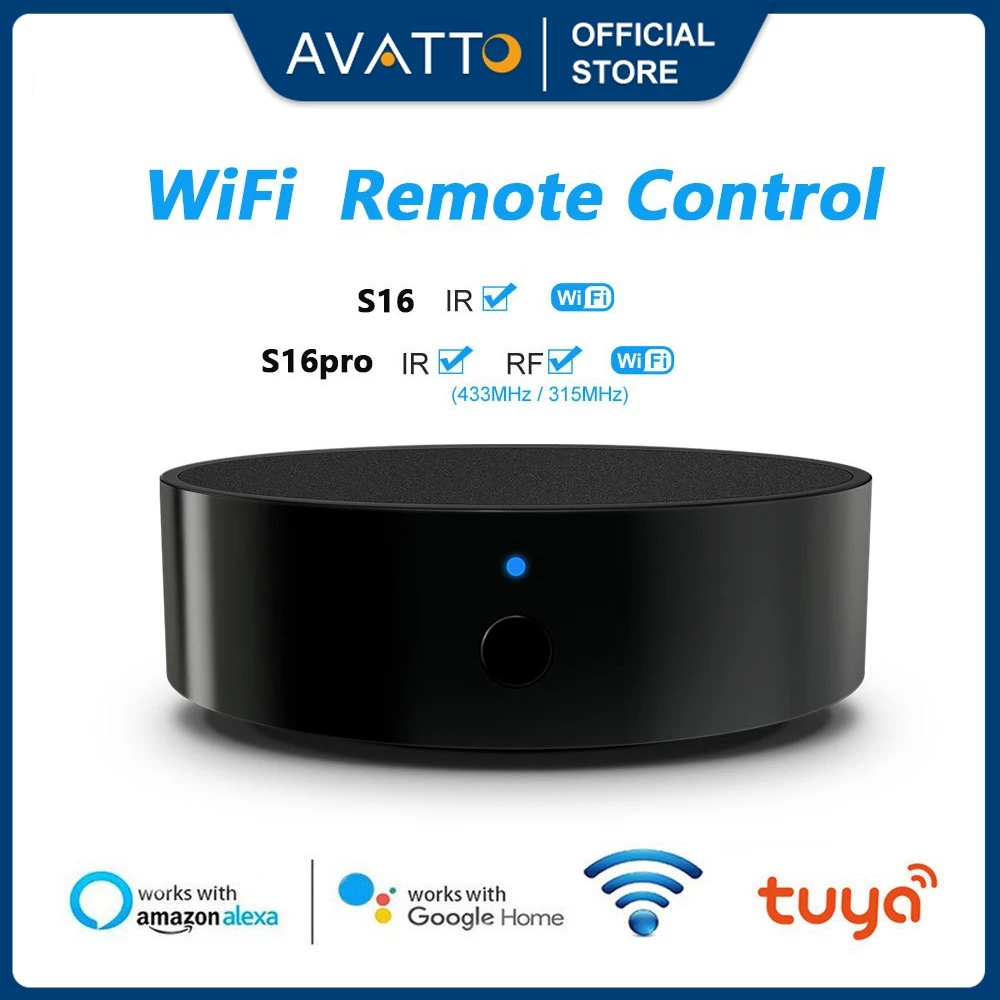 AVATTO Tuya Smart Wifi IR Remote Control RF remote control AC TV Kunci mobil - foto 1