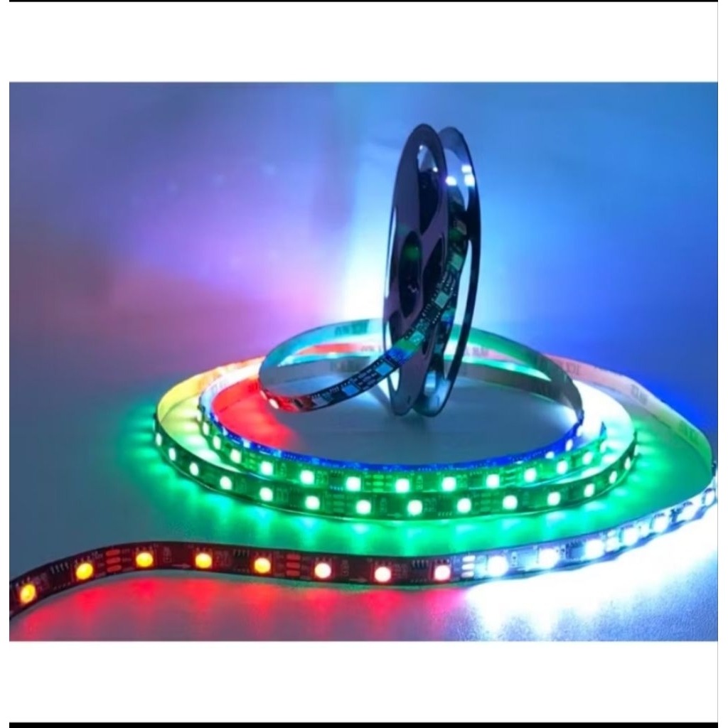 Jual LED strips RGB Running / RGB gerak power 12W DC 12V ( 1 roll 5 ...
