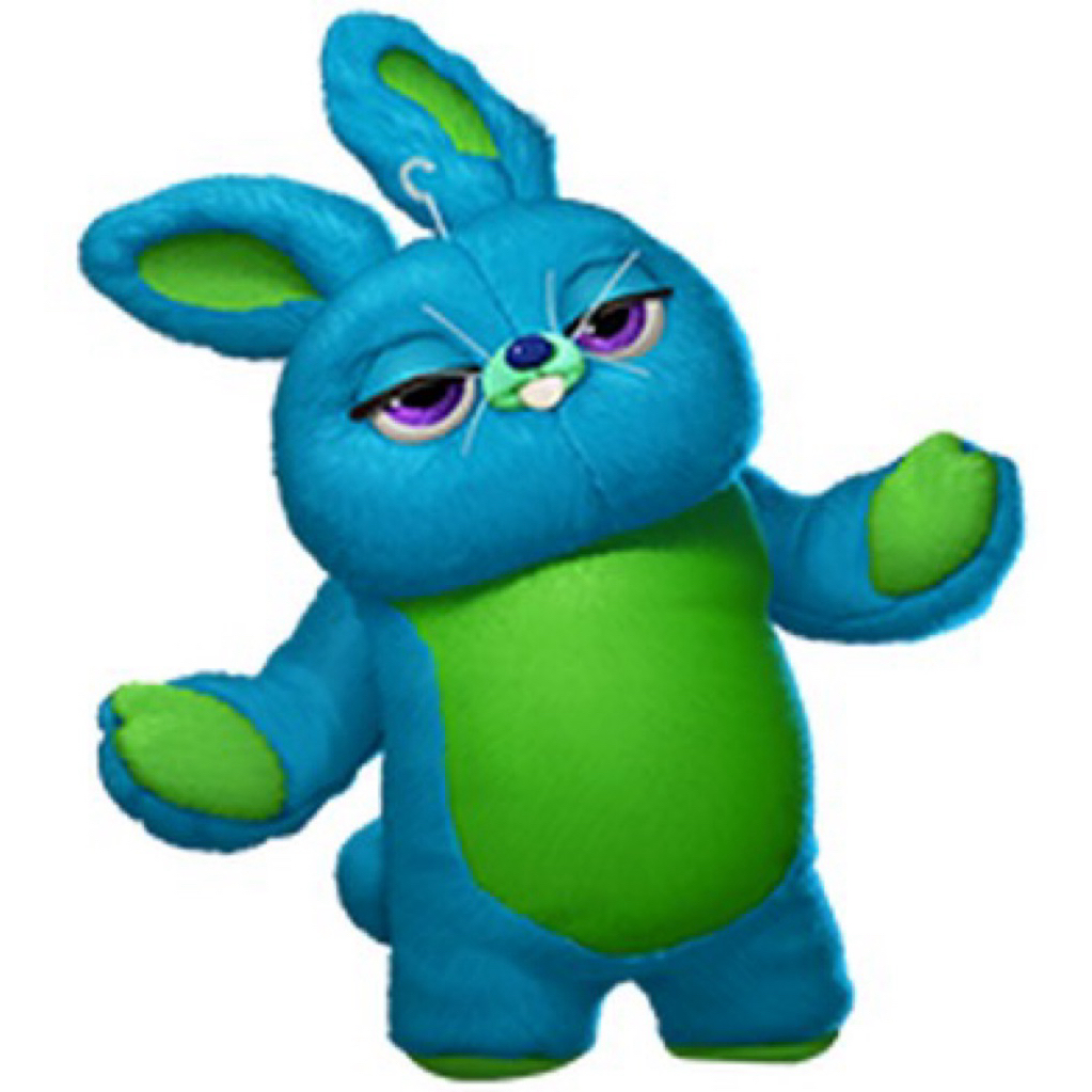 Jual Boneka Blue Bunny Karakter Toy Story size 15x17cm Original ...