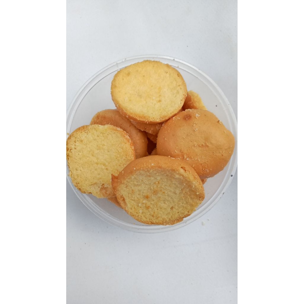 Jual Kue kering Bagelen 200 Gram / Roti Kering Bulat Mini Gurih Lezat ...