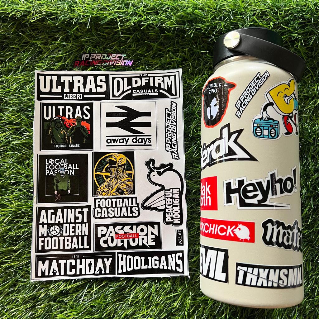 Jual sticker HOLIGANS STIKER CASUAL FOOTBALL ULTRAS AWAY DAYS 13 PCS ...