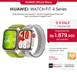 [HOT SELLING] HUAWEI WATCH FIT 4 Series | Stylish Design | GPS | 10-Day Battery Life* | Sports Tracking | Health Management