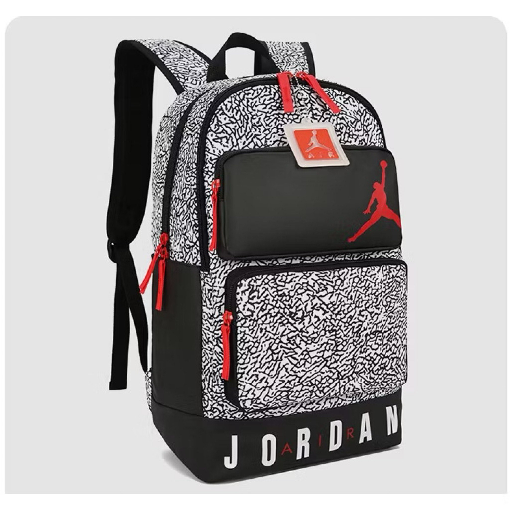 Jual BACKPACK JORDAN SPORTY WITH ELEPHANT MOTIF PRINT BLACK | Shopee ...
