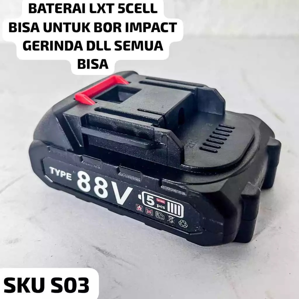 Jual APR JAPAN ORI S03 BATERAI LXT 88V 5 Cell Bisa digunakan untuk ...