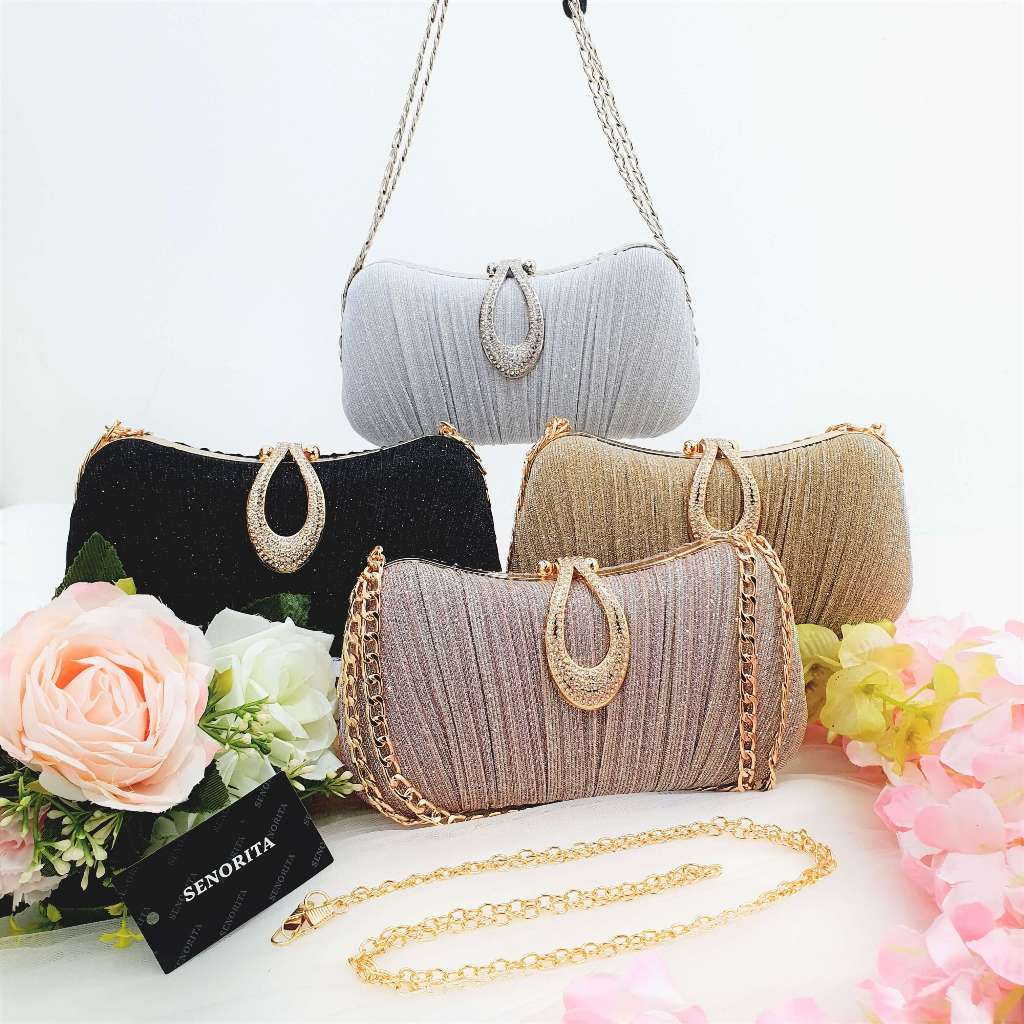 Jual SENORITA 953931 Tas Pesta Wanita Tas Kondangan Clutch Handbag ...