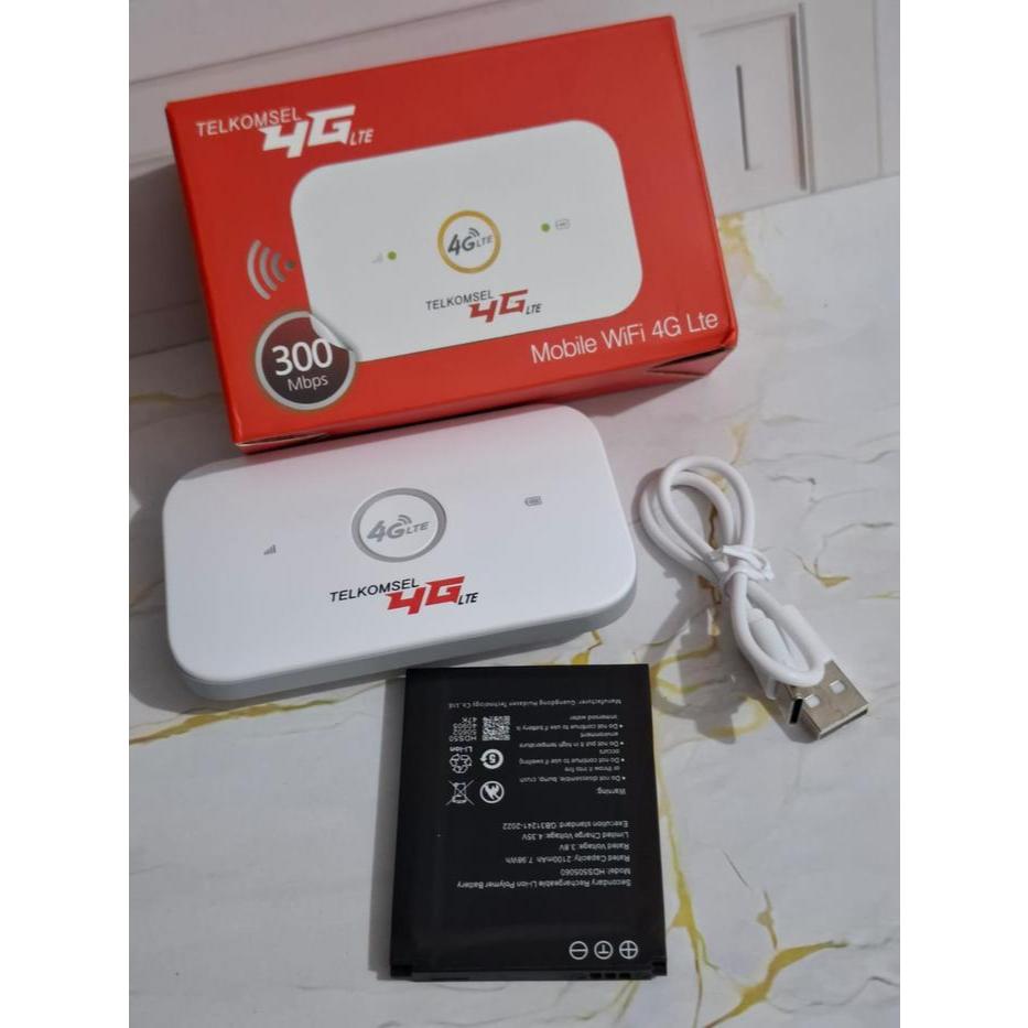 TELKOMSEL MIFI 4G LTE 300Mbps Unlock All Operator Modem Wifi