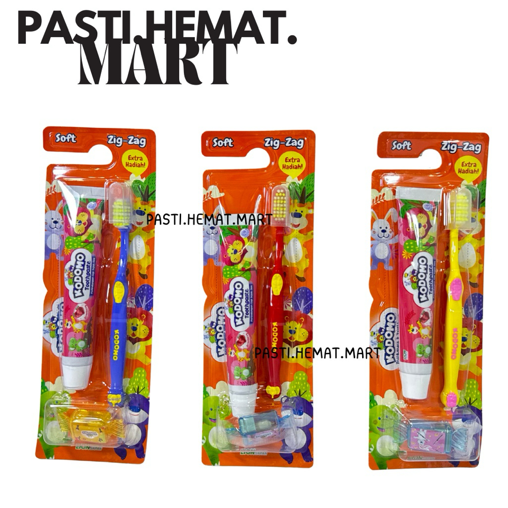 Jual [HEMAT] Kodomo Sikat Gigi Set Pasta Gigi | Shopee Indonesia